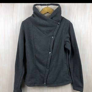 Columbia gray Asymmetrical jacket